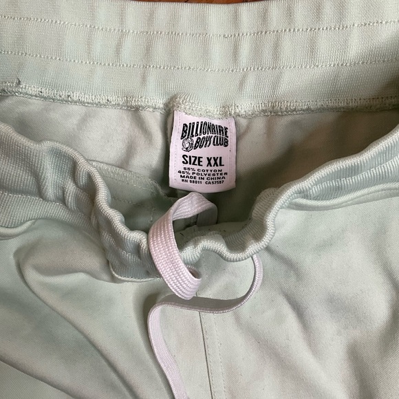 Billionaire Boys Club Sweatpants, size XXL, light mint w/orange camouflage, GUC - Picture 5 of 6